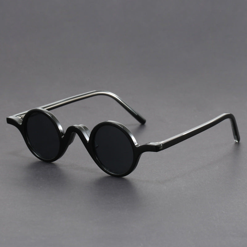 Punk Retro Small Round Sunglasses