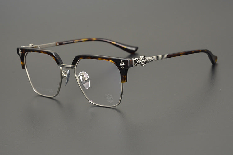 Chrome Hearts Dagger Cross Full Rim Glasses