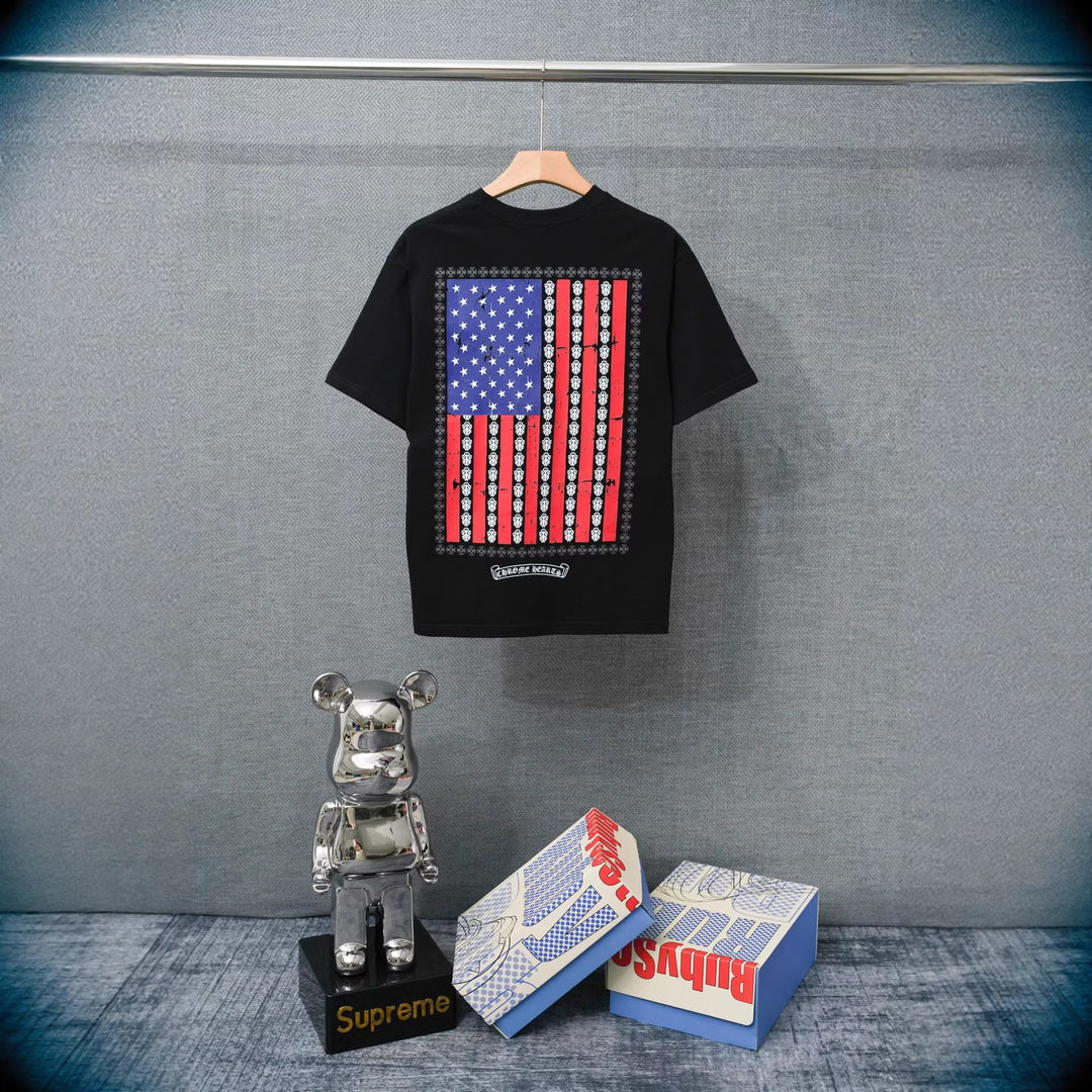 Chrome Hearts Summer Printed Short-Sleeve T-Shirt