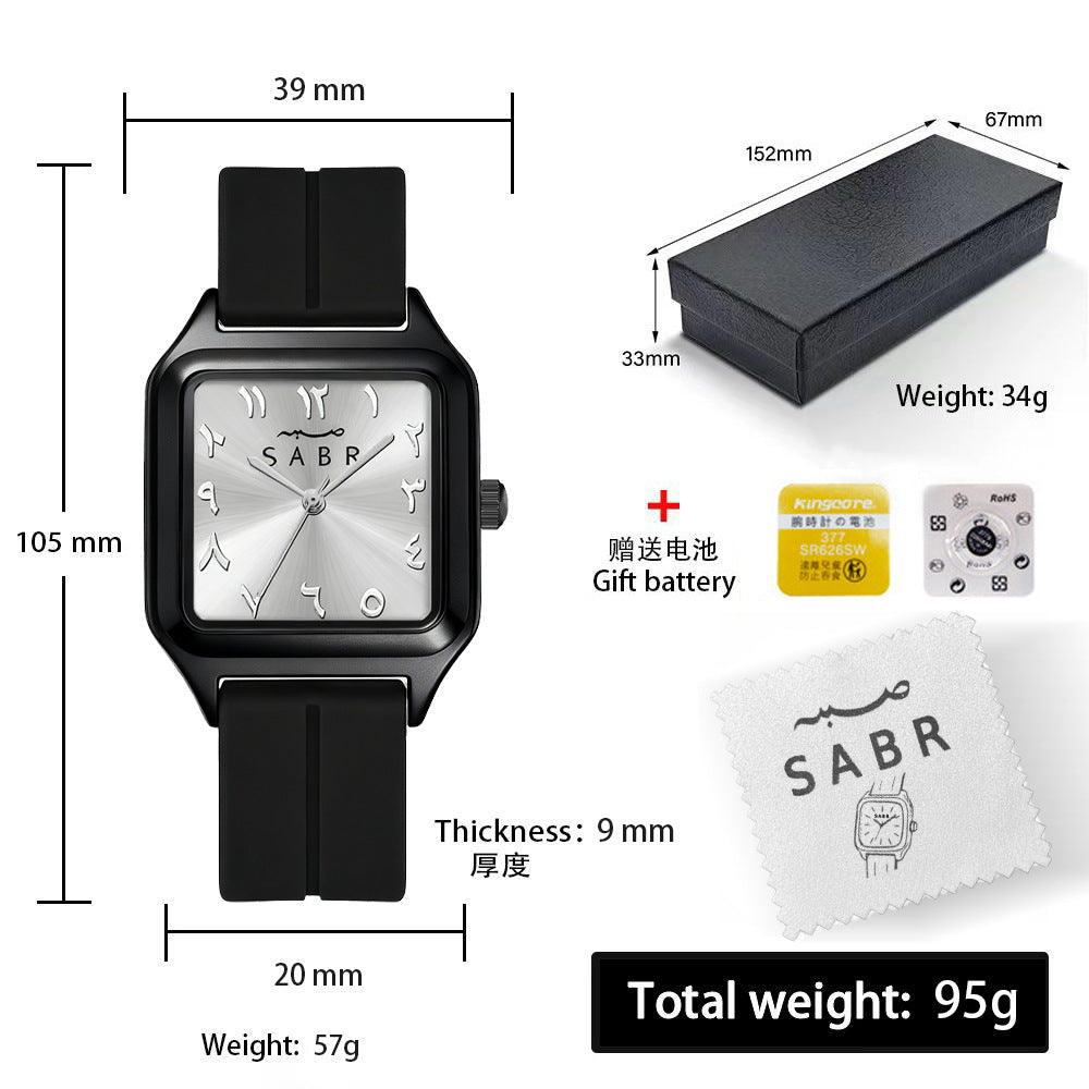 Stylish Waterproof Wristwatch with Calendar