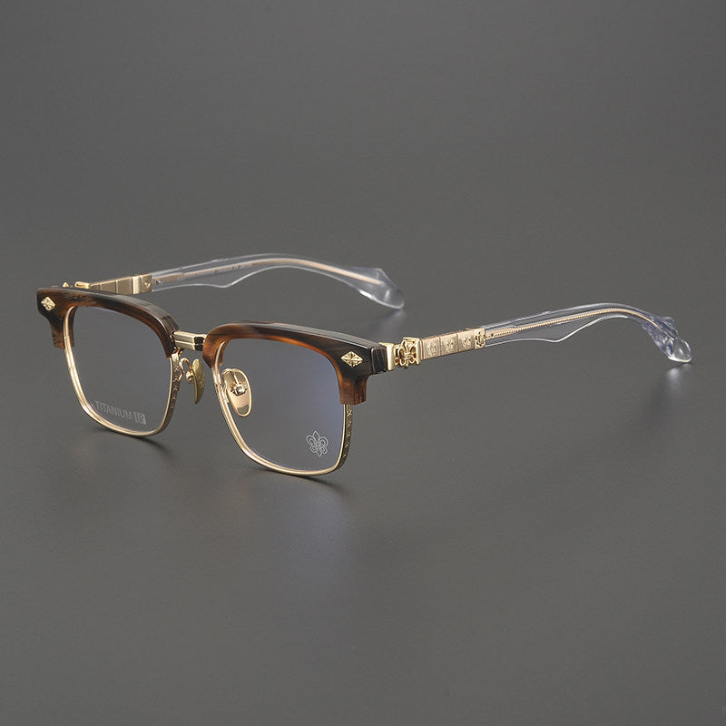 Chrome Hearts Hand-Carved Business Eyeglasses