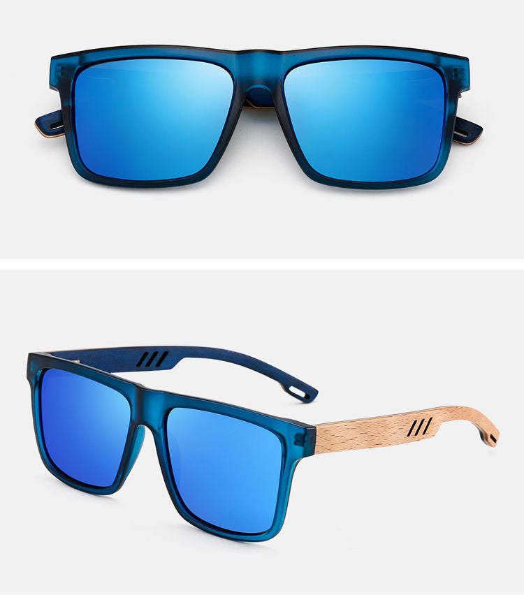 Retro Imitation Bamboo Sunglasses
