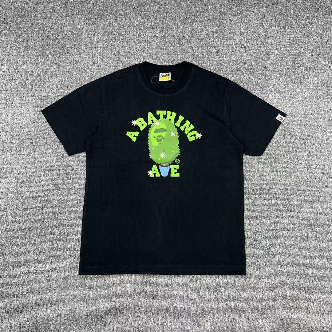 BAPE cartoon Ape print short-sleeved T-shirt