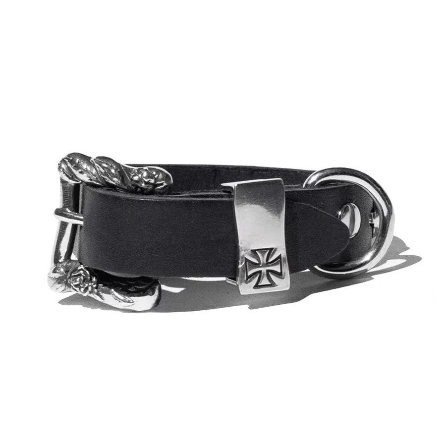 Melancholy Rich Kid Style Rose-Studded Wristband
