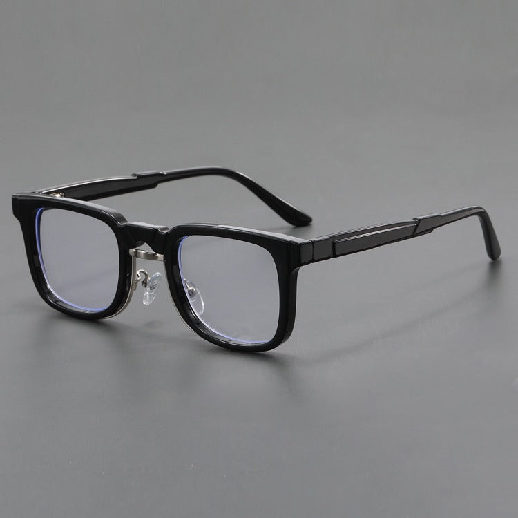 Modern square large-face polarized glasses