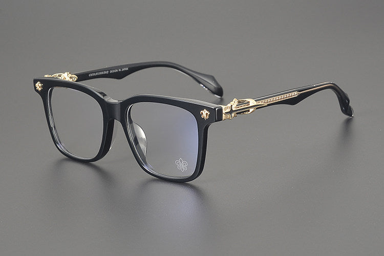 Chrome Hearts Premium Retro Oversized Square Eyeglasses