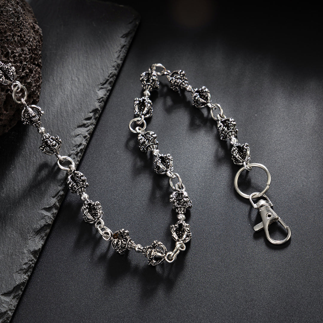 Hip-Hop & Punk Style Metal "Magic Wand" Pant Chain
