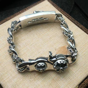 Chrome Hearts Dagger Bracelet Thick Domineering Cross Bracelet