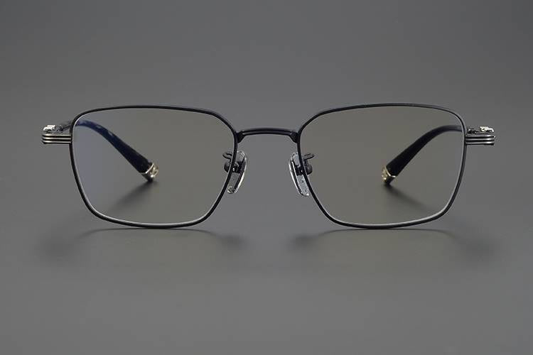 Chrome Hearts-Inspired Retro Dagger Business Eyewear Pure Titanium Frames