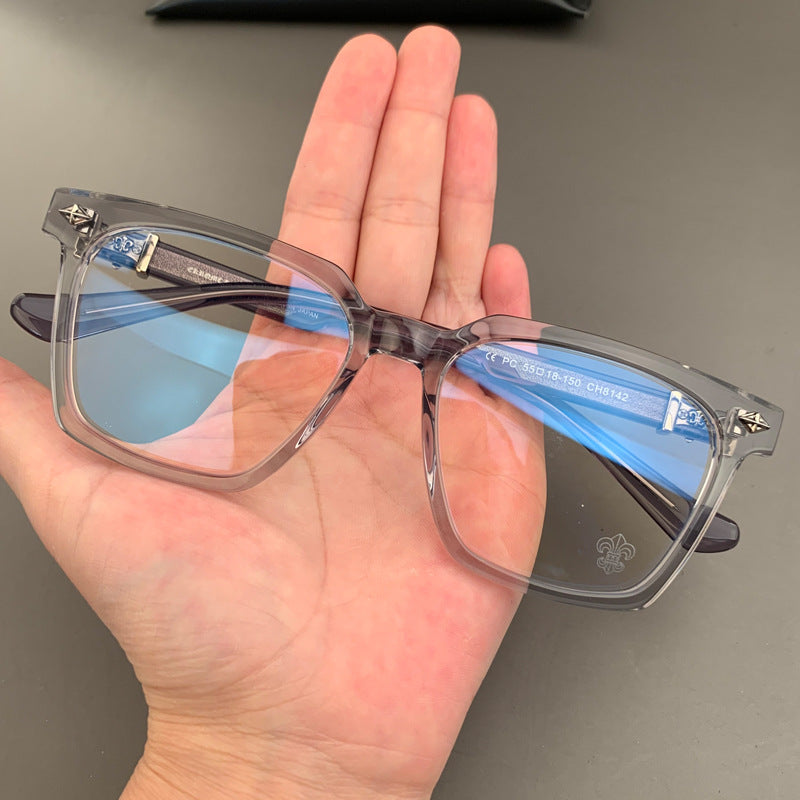 Chrome Hearts large square frame eyeglasses