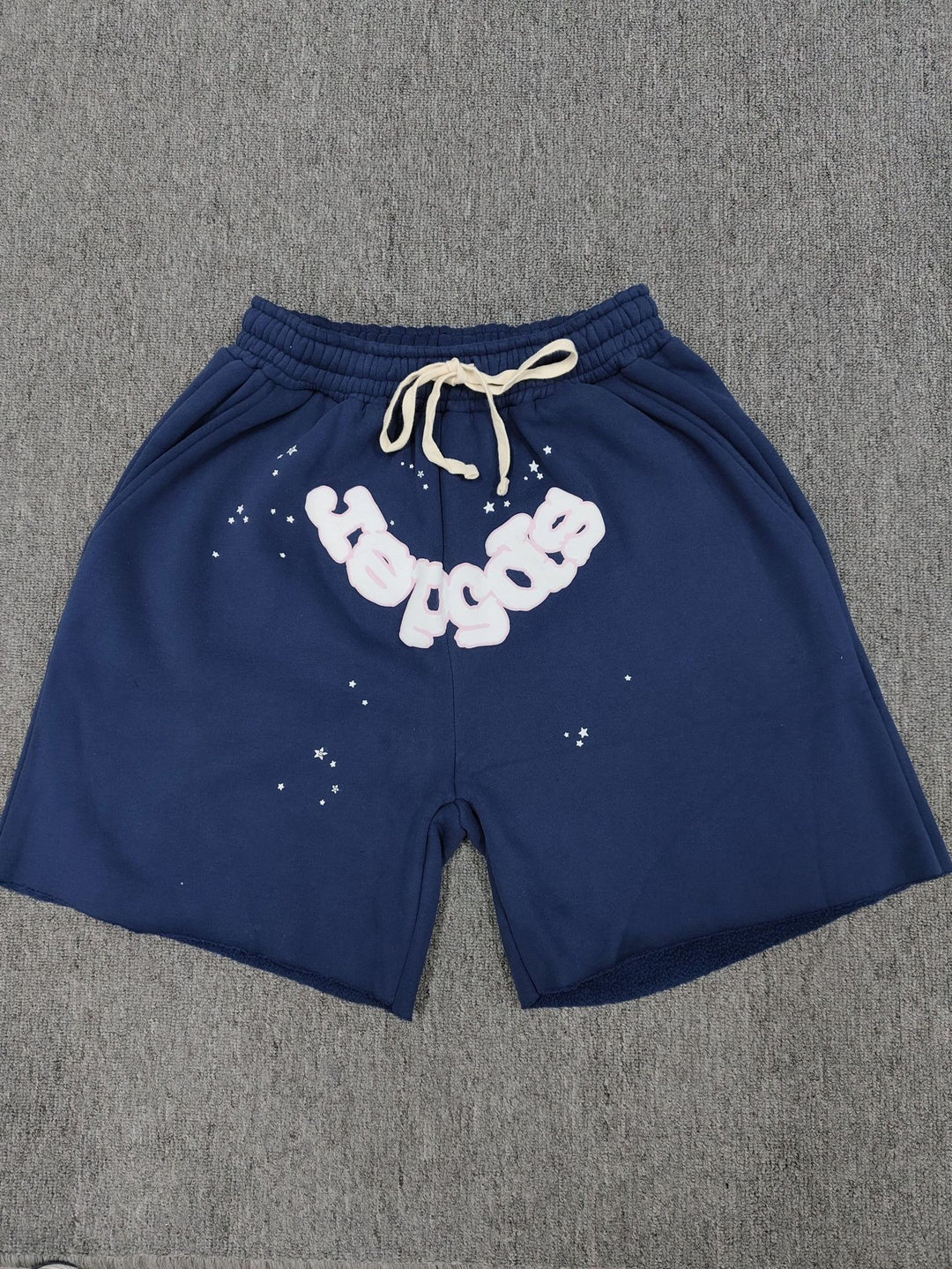 Sp5der retro drawstring basketball shorts