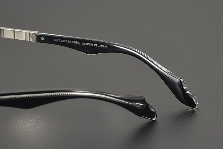 Chrome Hearts Hand-Carved Business Eyeglasses