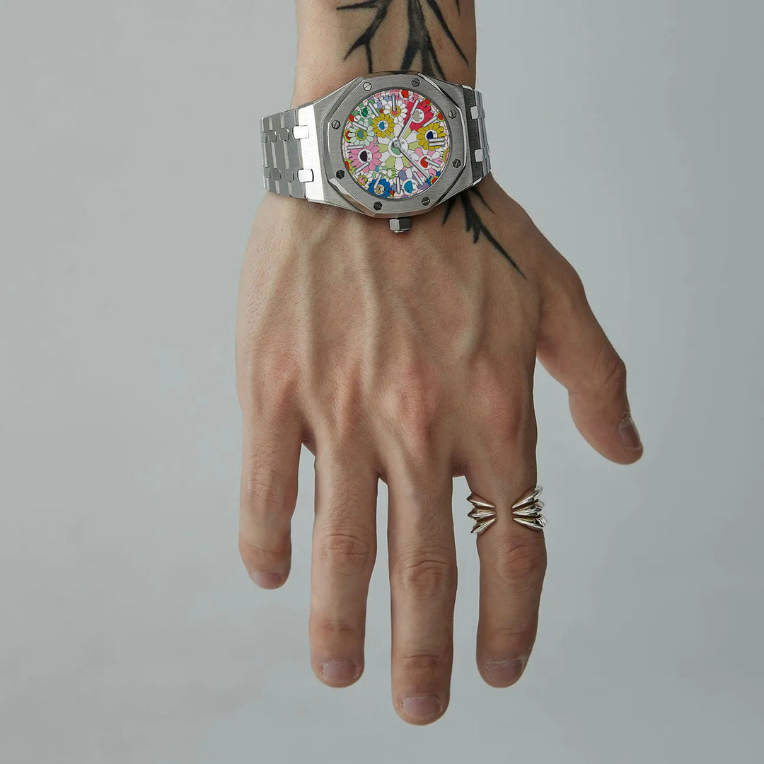 Sunflower Design Sporty Watch Luminous and Waterproof