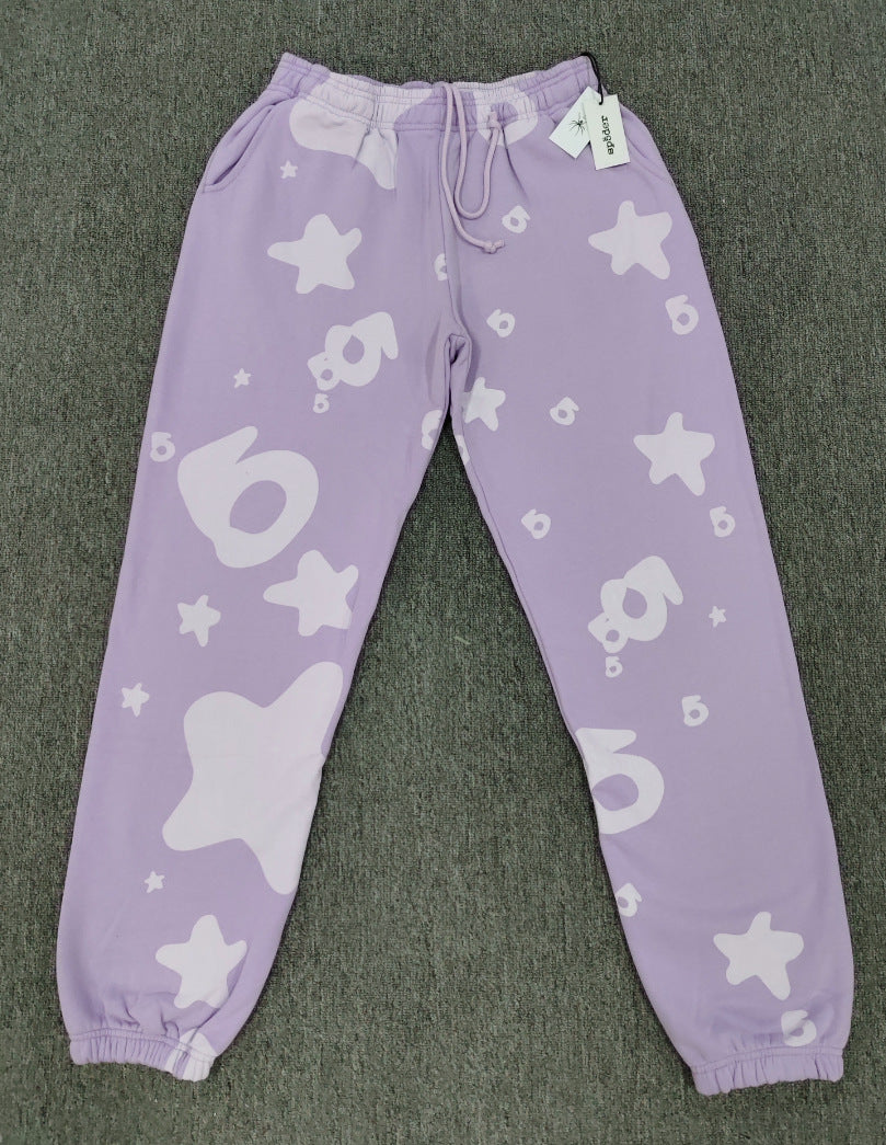 Hoodie 555555 Sp5der sweatpants and sweatshirt