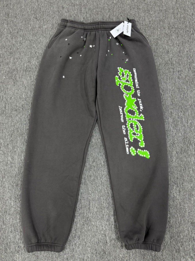 Hoodie 555555 Sp5der sweatpants and sweatshirt