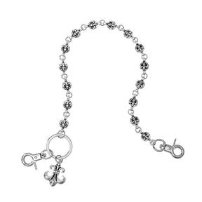 chrome hearts anchor scout flower waist chain