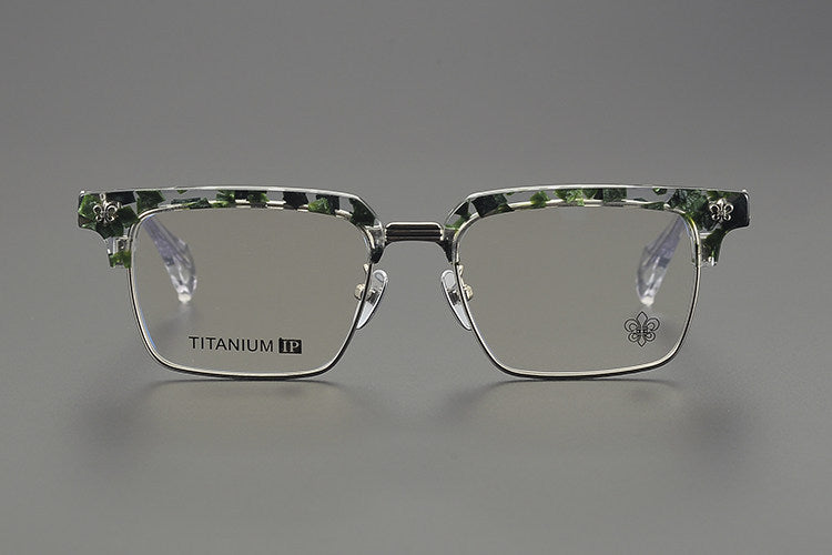 Chrome Hearts Style Hand-Carved Eyewear