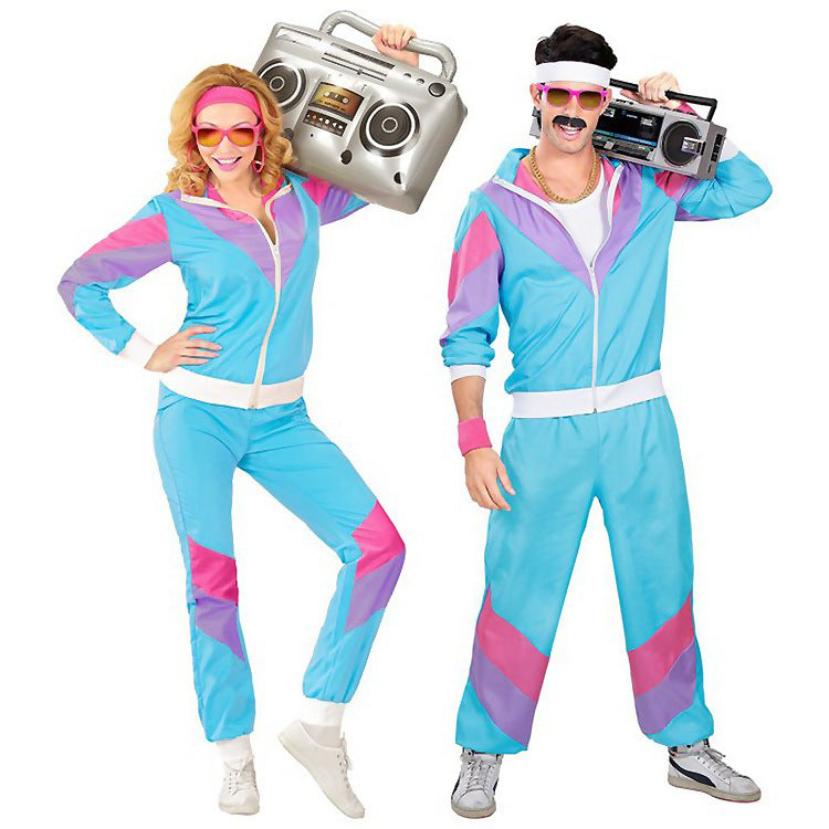 Halloween costume disco suit