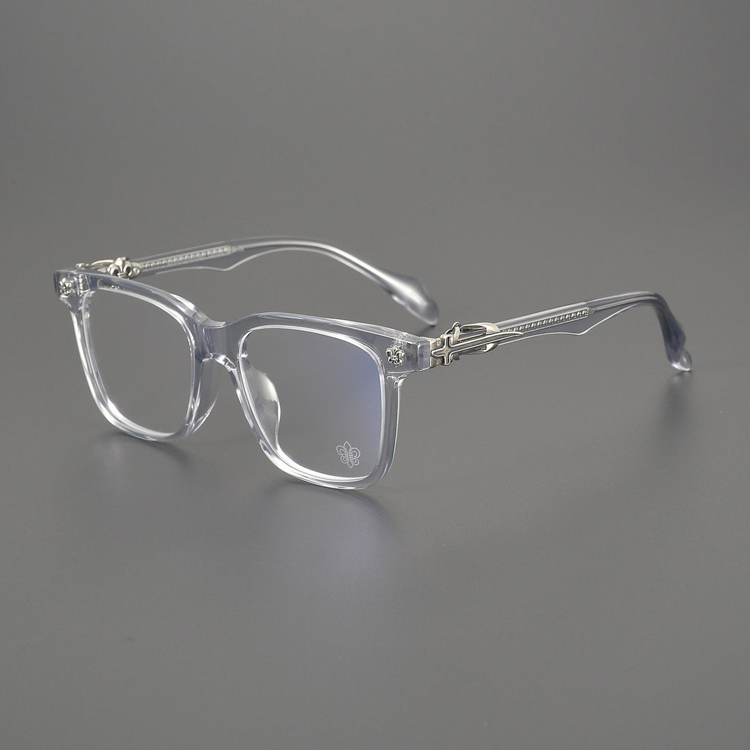 Chrome Hearts Premium Retro Oversized Square Eyeglasses
