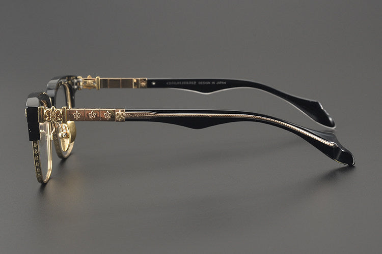 Chrome Hearts Hand-Carved Business Eyeglasses