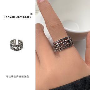 Chrome hearts open ring