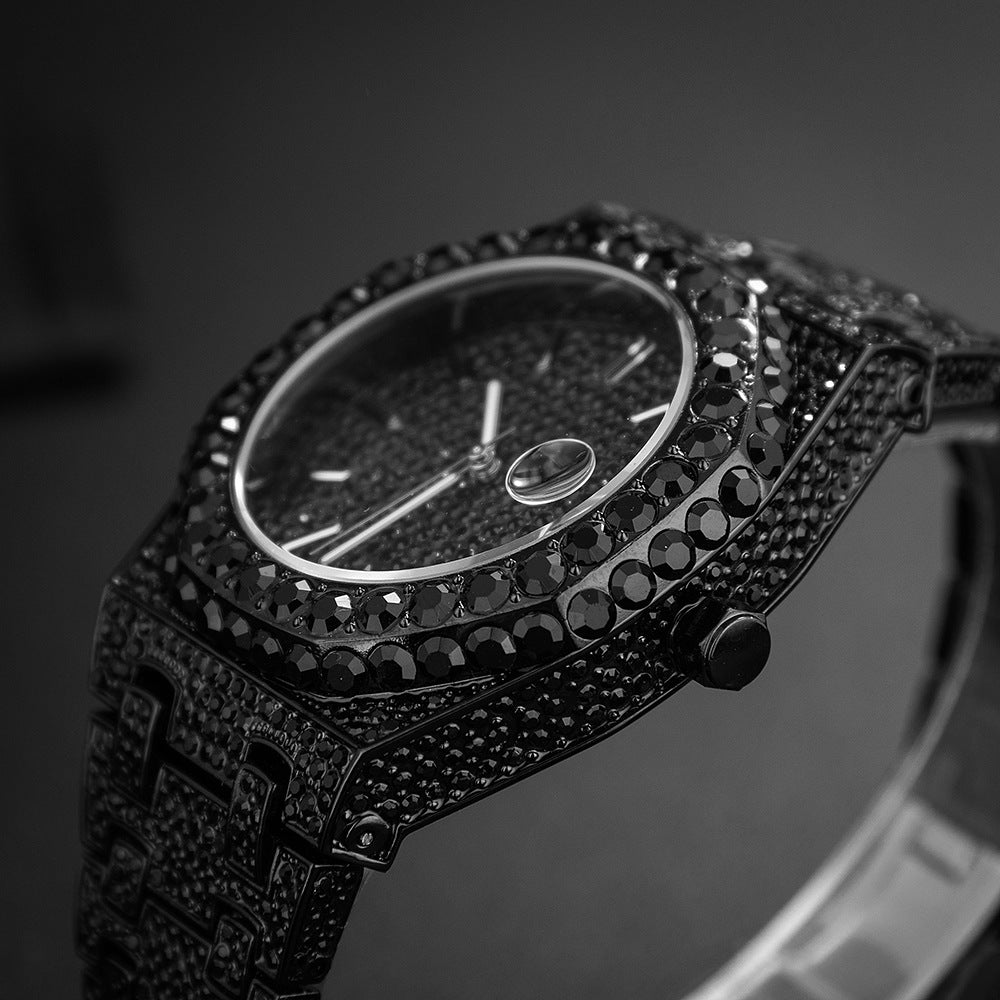 "Starry Sky" Diamond-Set Men's Quartz Watch