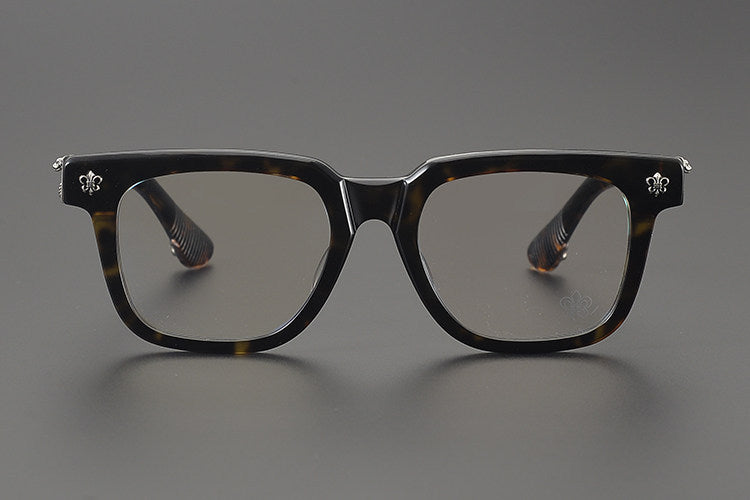 Chrome Hearts carved snake logo glasses