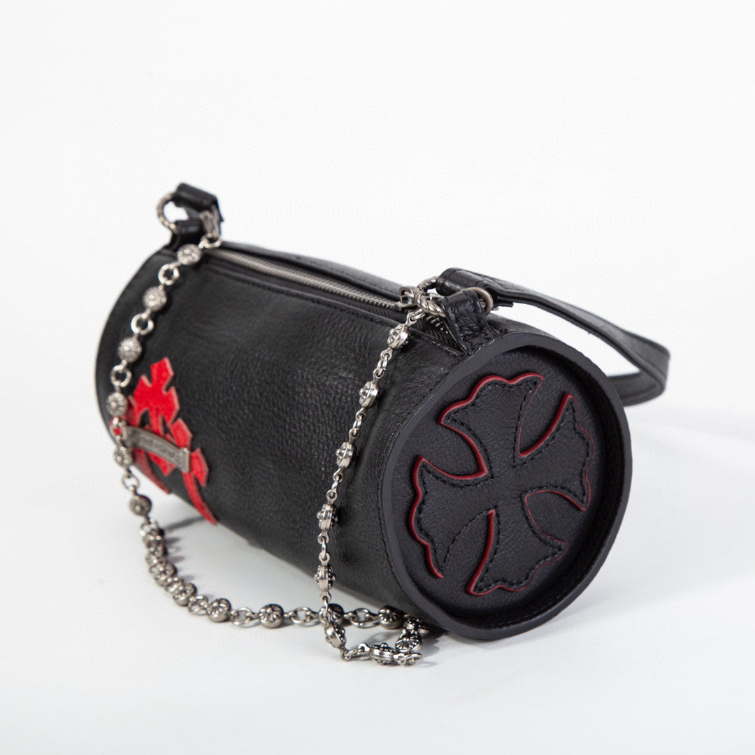 Chrome Hearts cross pencil mini cylindrical handbag