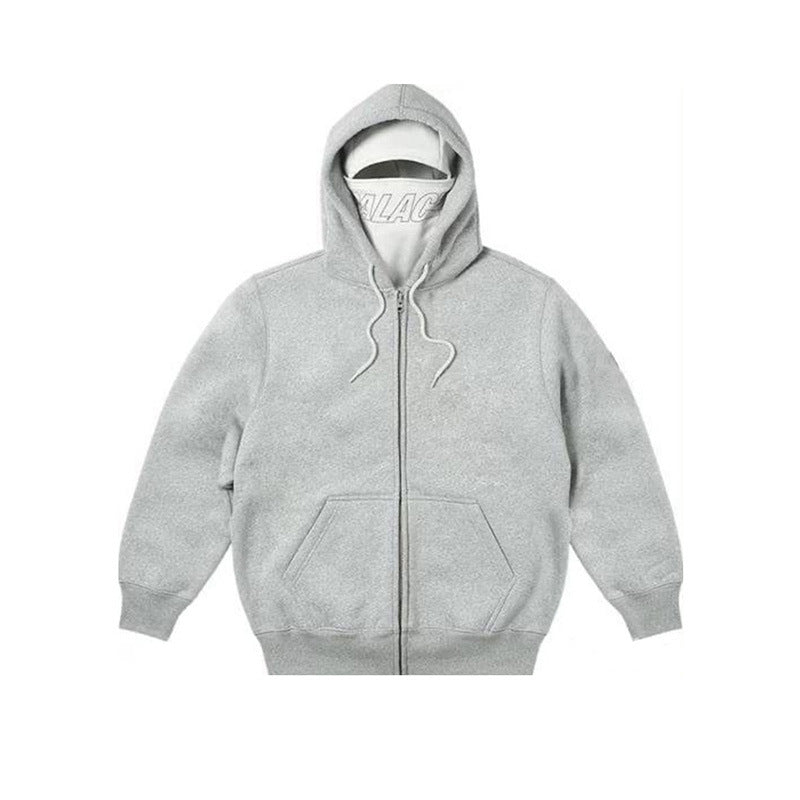 Y2K Double Hooded Zipper Sweatshirt Jacket