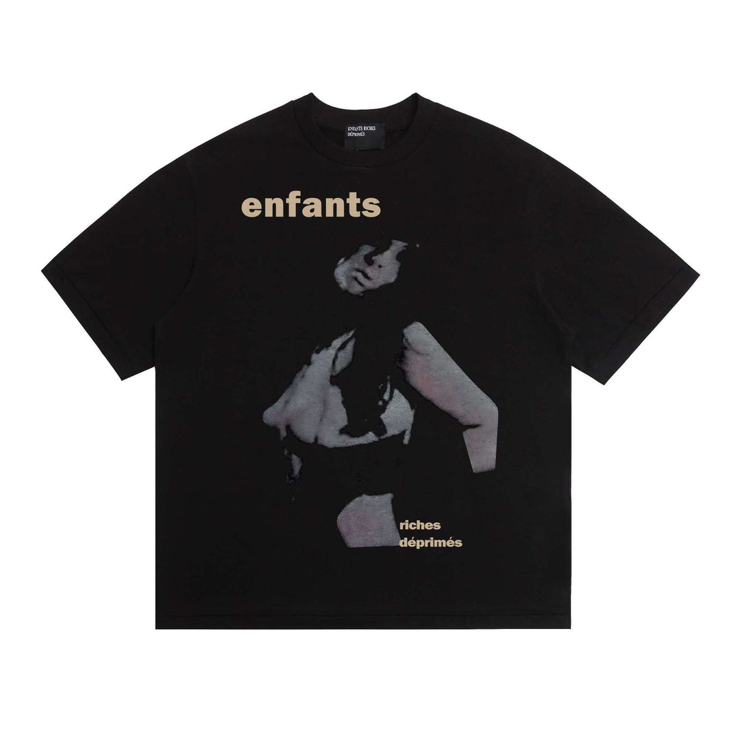 ERD Melancholy Rich Second Generation Print Short-Sleeve T-Shirt