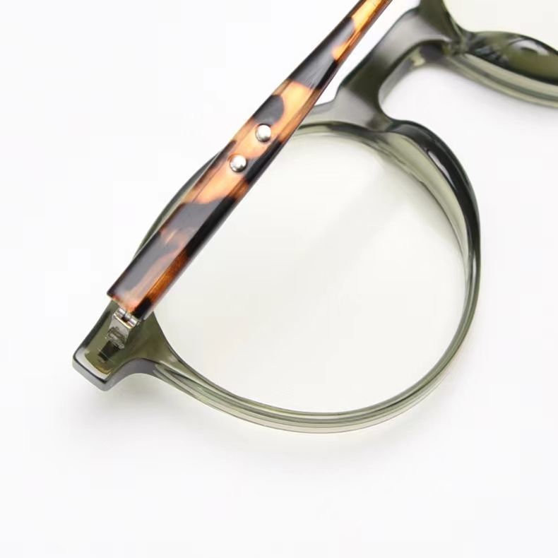 Boston Style Rivet Details Prescription Glasses