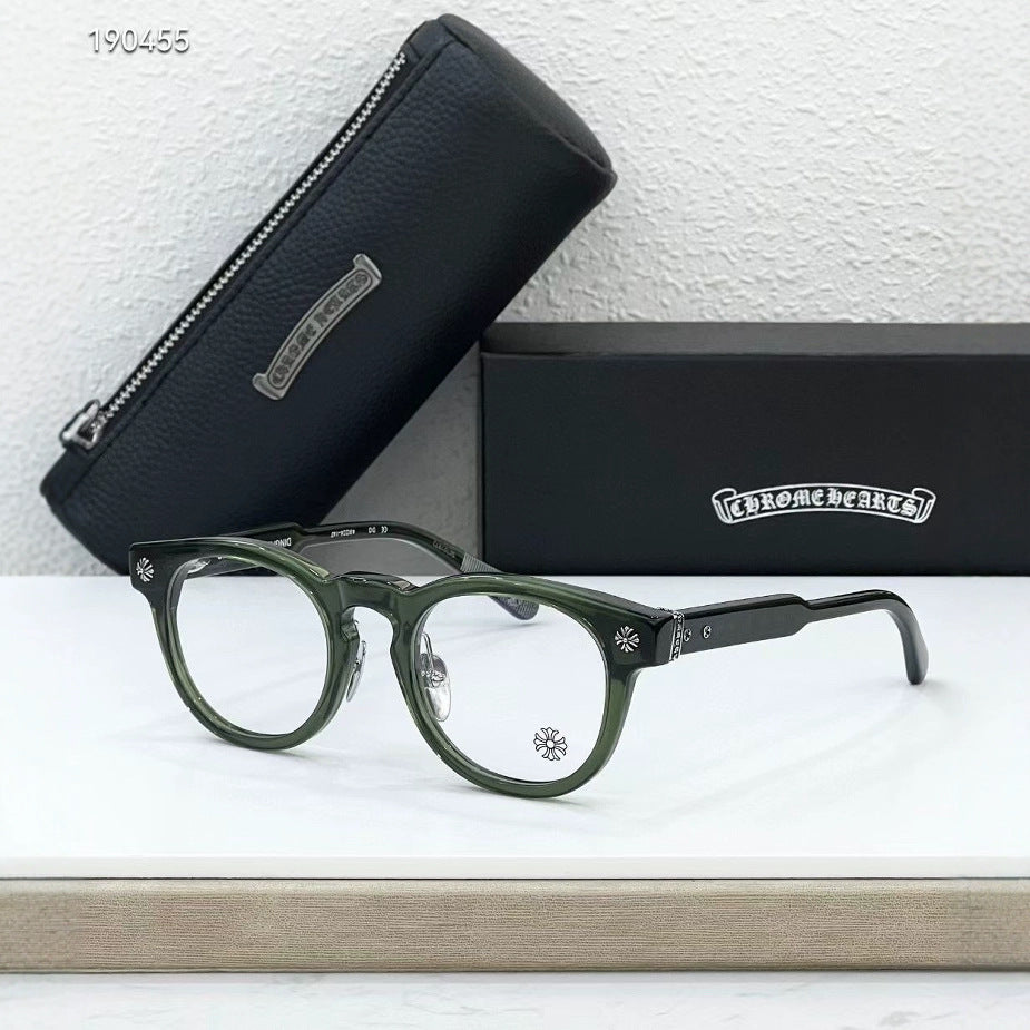 Chrome Hearts myopia acetate thick-rimmed glasses frames