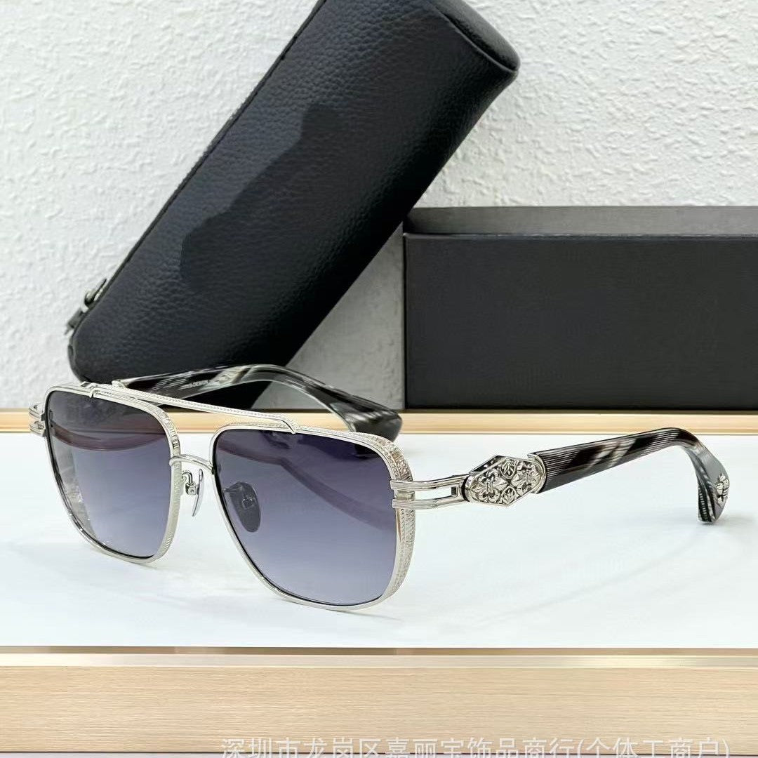 Chrome Hearts Heavy Industry Metal Luxury Sunglasses
