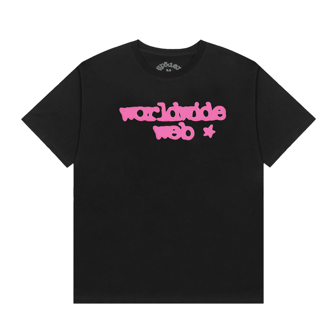 Sp5der Foam Letter 555 Short-Sleeve T-Shirt