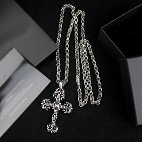 Chrome Hearts Flame Cross Pendant