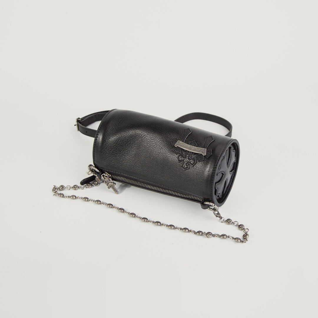 Chrome Hearts cross pencil mini cylindrical handbag