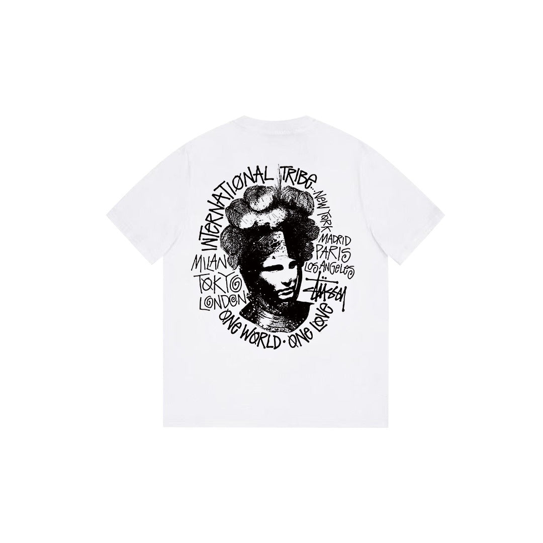 Stussy Classic Basic Loose Fit Short-Sleeve T-Sleeve