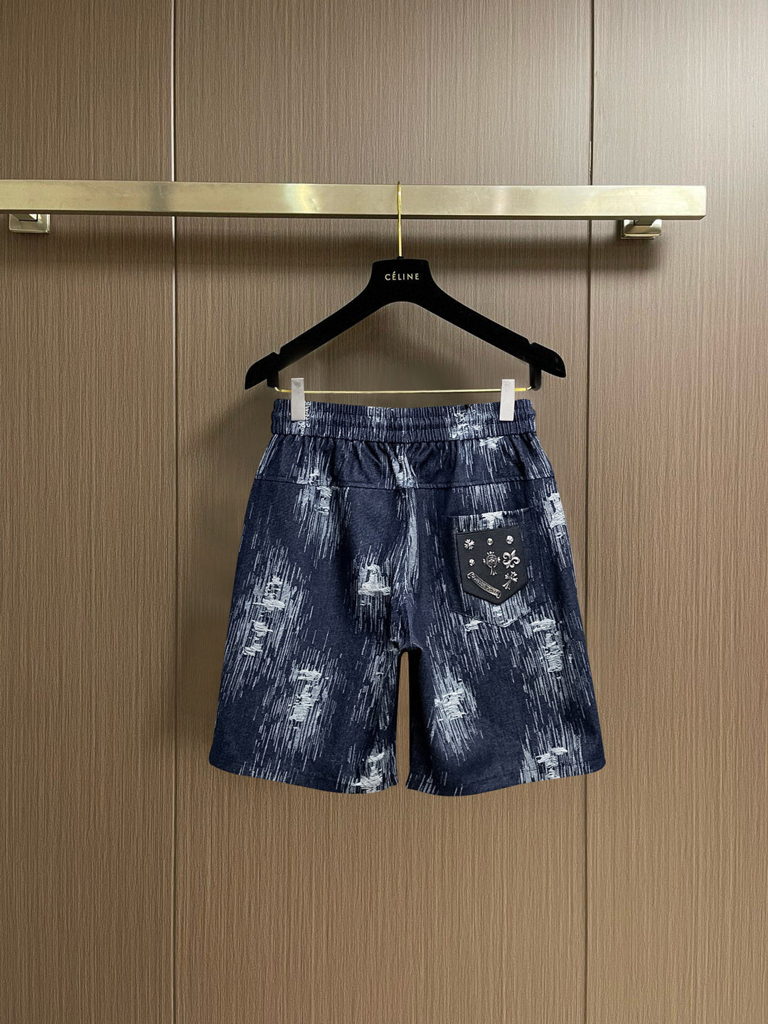 Chrome Hearts horseshoe cross breathable casual shorts