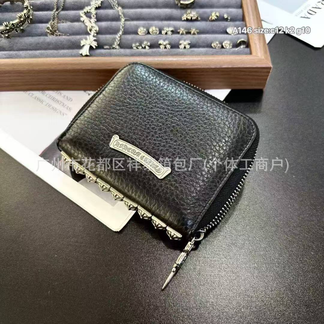 Chrome Hearts short multi-functional wallet