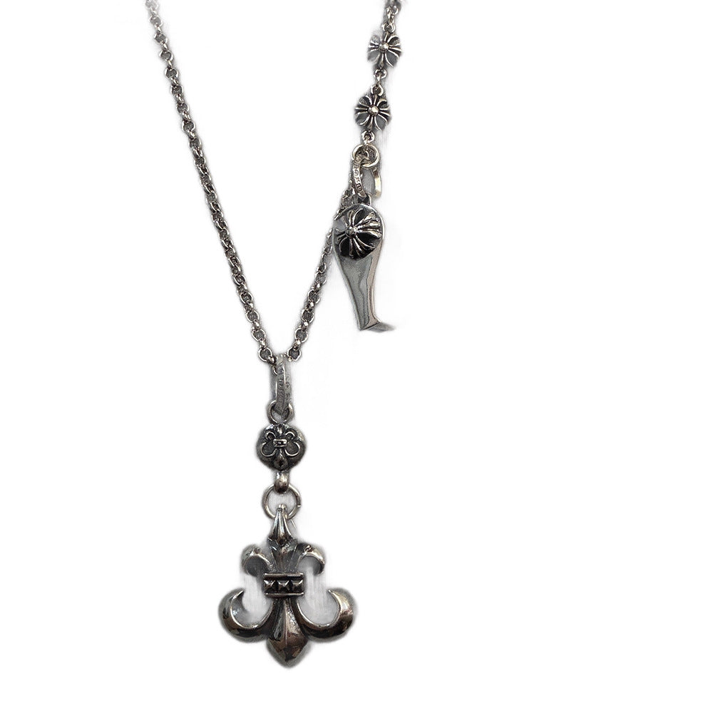 Chrome Hearts anchor small whistle pendant