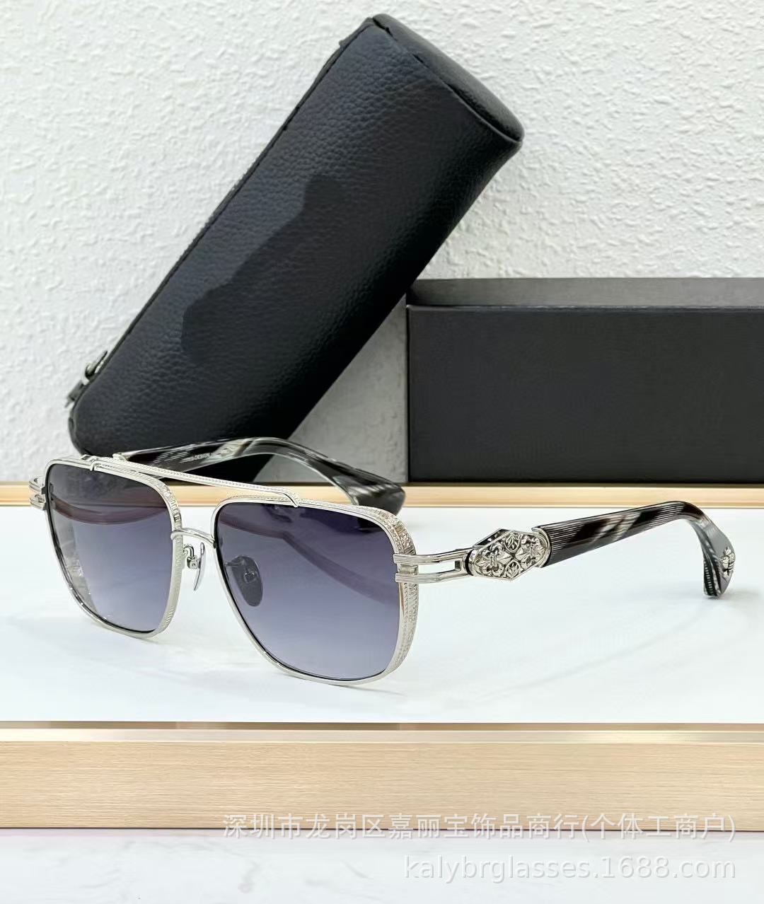 Chrome Hearts Heavy Industry Metal Luxury Sunglasses