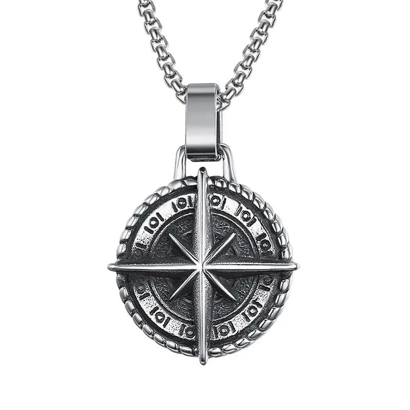 compass necklace