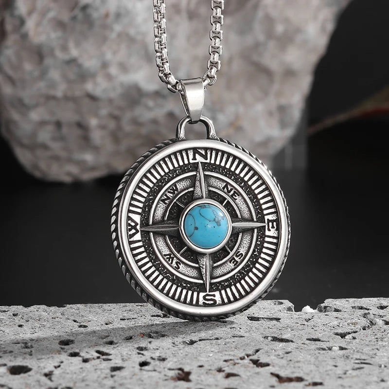 compass necklace