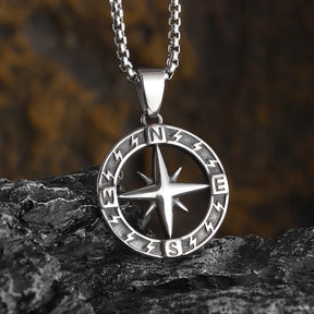 compass necklace