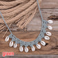 Shell Choker Necklace Natural Sea Cowrie Shell Rope Chain Choker Necklace