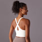 Nylon Sexy Women's Sports Bra Top Women Tight Elastic Gym Sport Yoga Bras