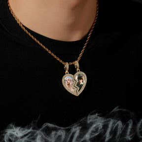 Broken Heart Photo 2 Pictures Pendant