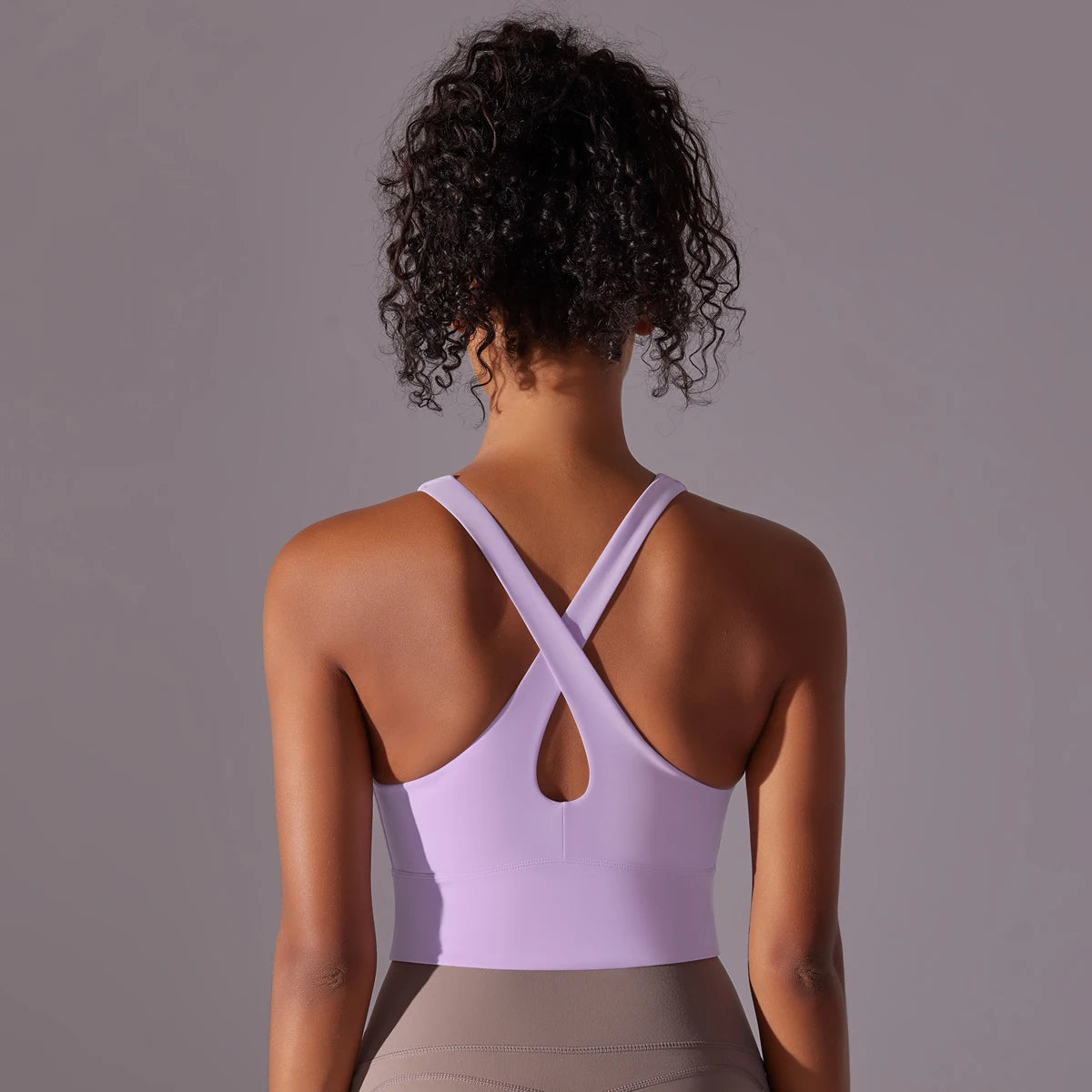 Nylon Sexy Women's Sports Bra Top Women Tight Elastic Gym Sport Yoga Bras