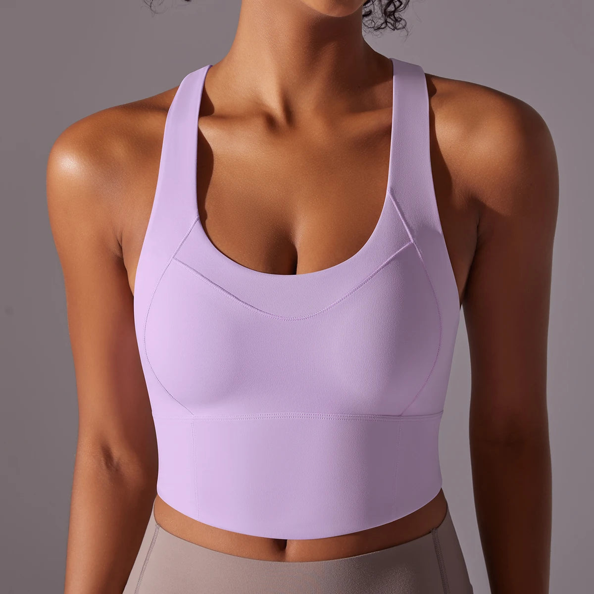 Nylon Sexy Women's Sports Bra Top Women Tight Elastic Gym Sport Yoga Bras