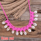 Shell Choker Necklace Natural Sea Cowrie Shell Rope Chain Choker Necklace
